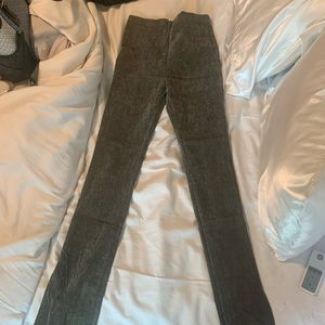 Dark green corduroy pants